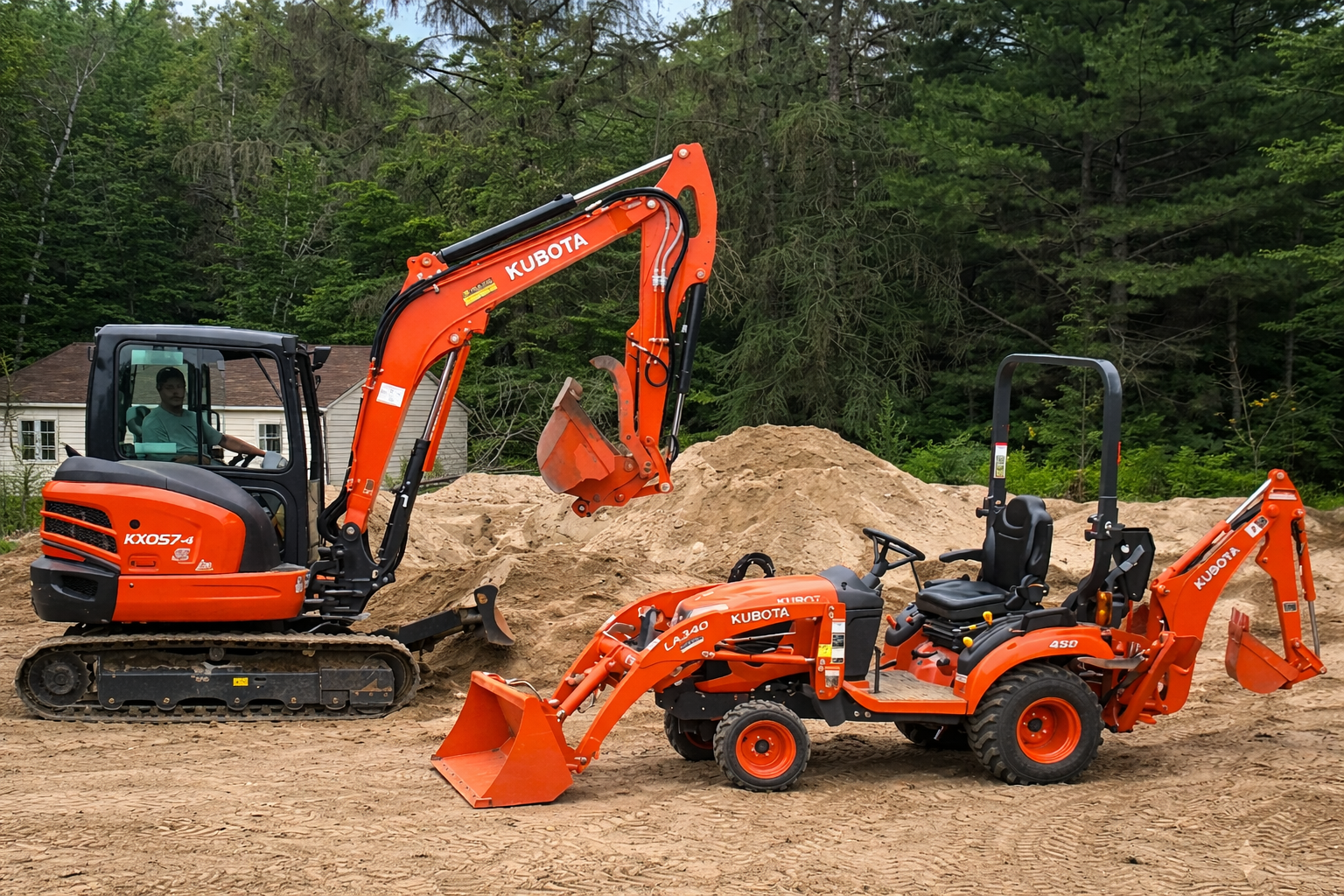 Démolition et excavation